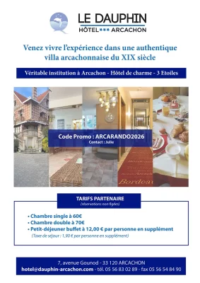Tarif Partenaire Hôtel le Dauphin