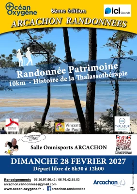 Flyer Arcachon Randonnée 2027